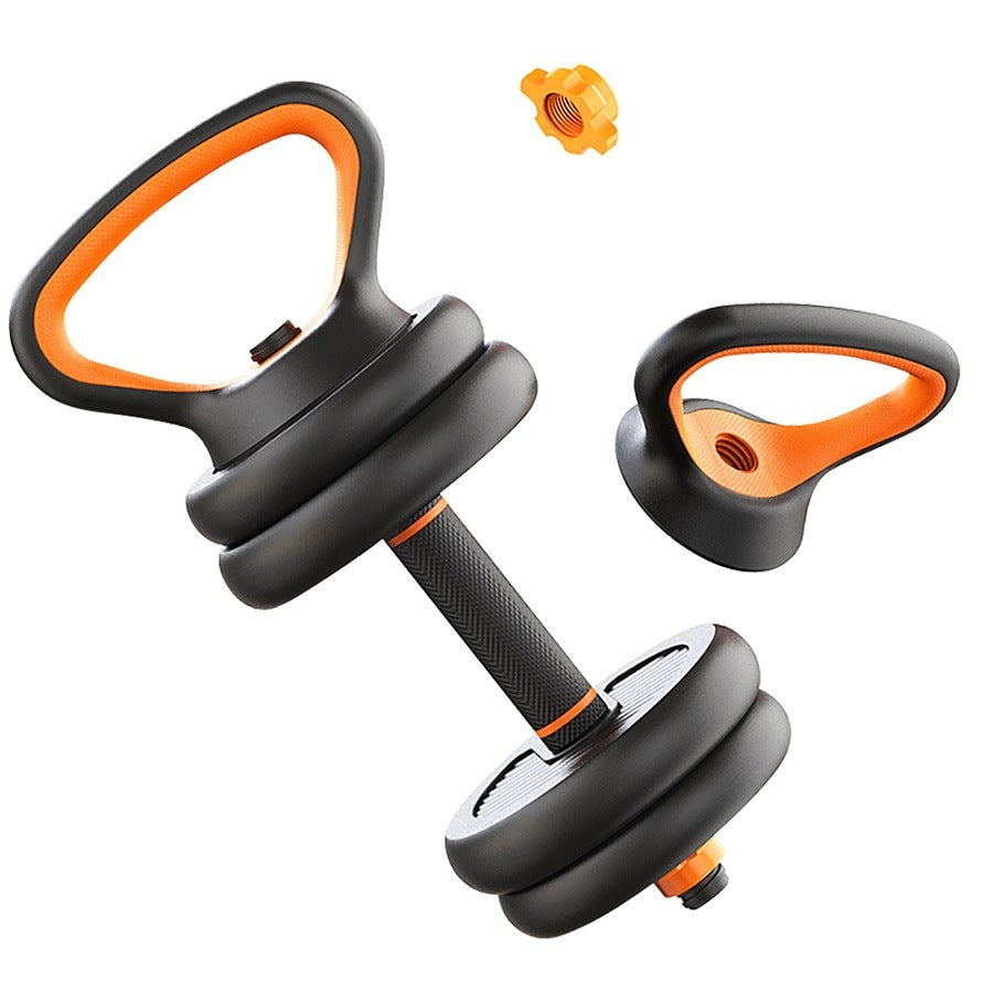 3-in-1 Adjustable Dumbbell, Kettlebell & Barbell Set – Full Body Home Gym System
