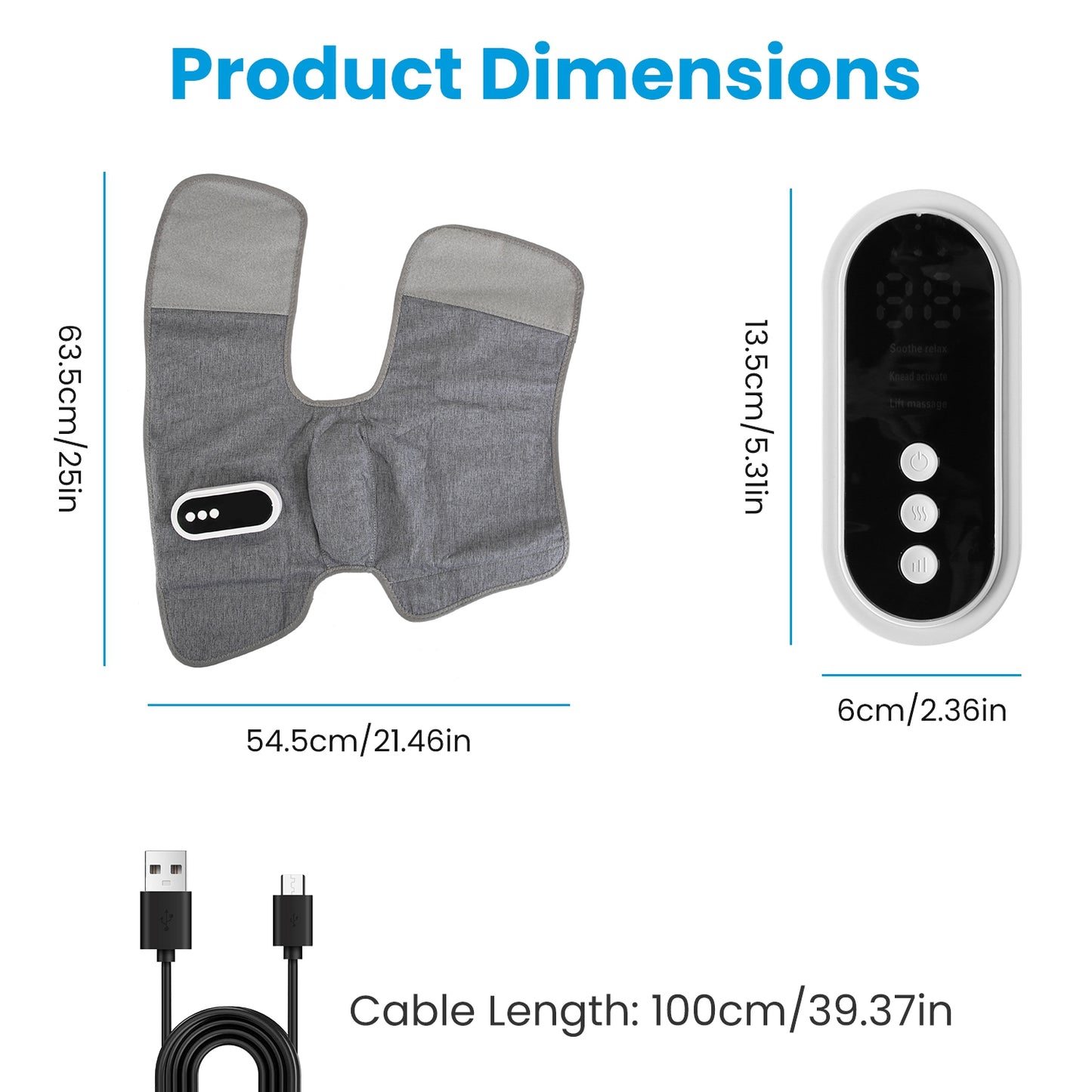 Leg Massager Thigh Knee Calf Massager