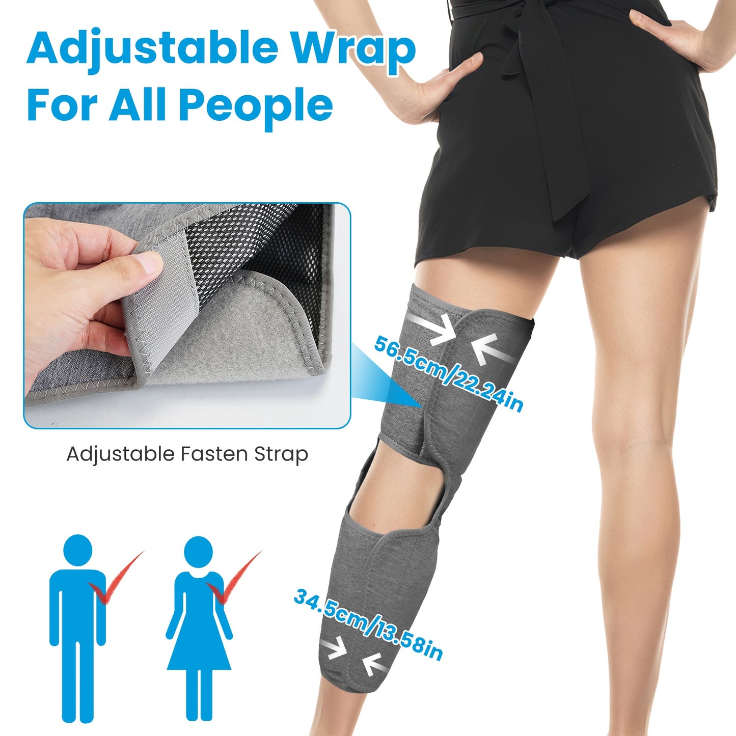 Leg Massager Thigh Knee Calf Massager